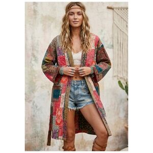 POL Multicolor Kimono